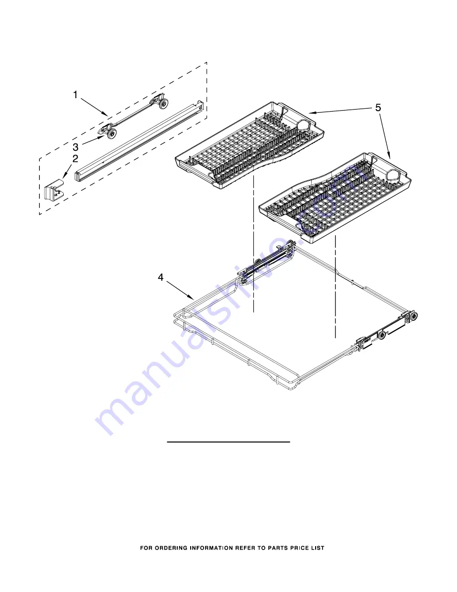 KitchenAid KUDE60FVBL - Superba EQ Fully Integrated Dishwasher Wit Parts List Download Page 14