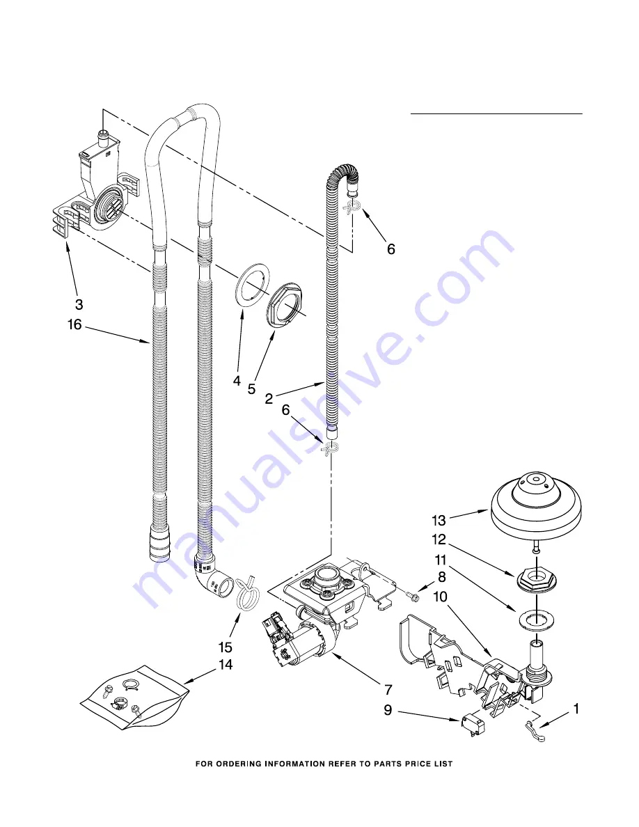 KitchenAid KUDE70CVSS0 Parts List Download Page 4