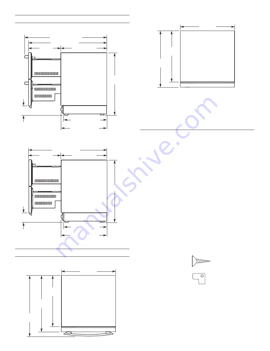 KitchenAid KUDF204KPA Use And Care Manual And Installation Instructions Download Page 22