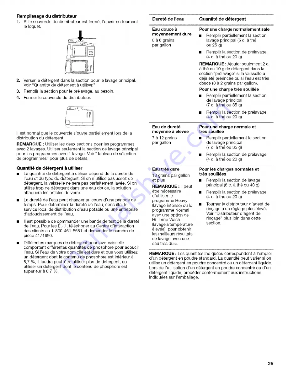 KitchenAid KUDK01TKBT0 Скачать руководство пользователя страница 25