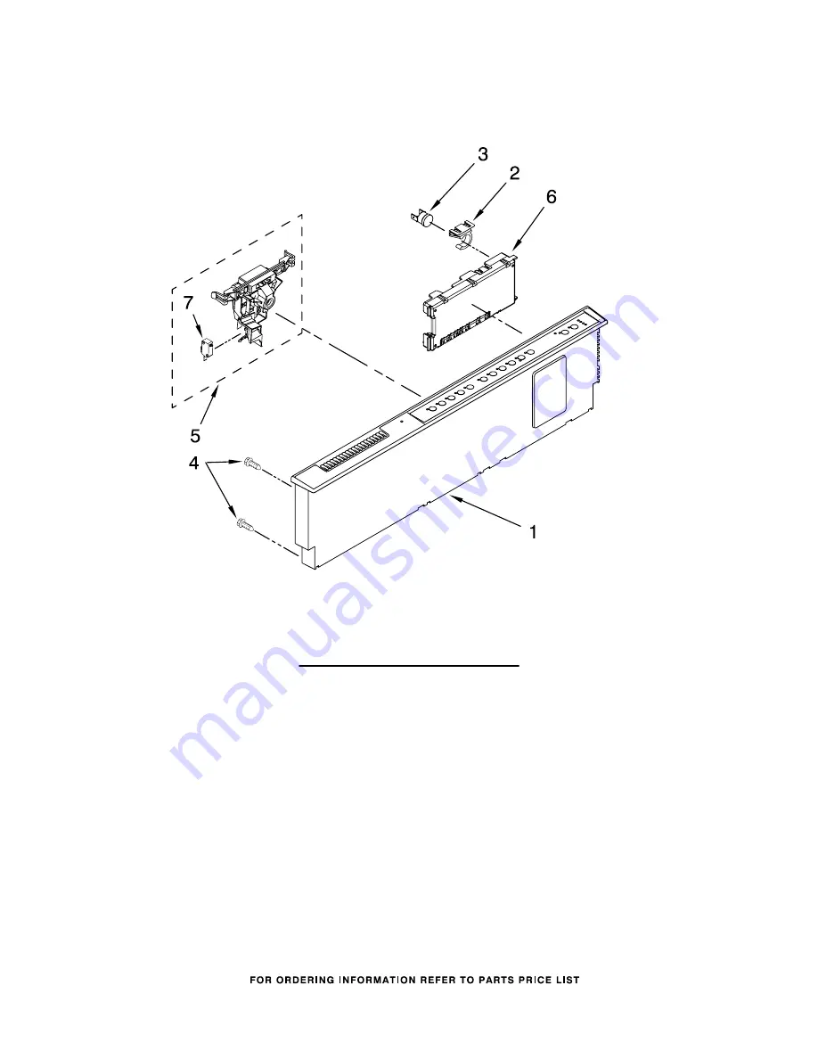 KitchenAid KUDM03FTBL1 Parts List Download Page 2