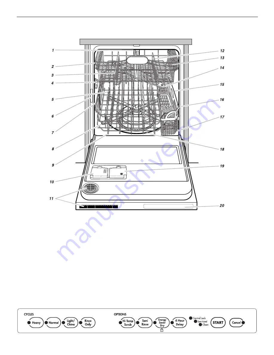 KitchenAid KUDP01FL Скачать руководство пользователя страница 5