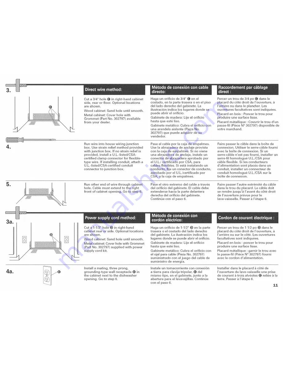 KitchenAid KUDS01D-SR Series Installation Instructions Manual Download Page 12