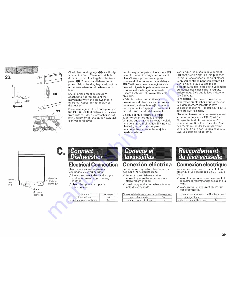 KitchenAid KUDS01D-SR Series Installation Instructions Manual Download Page 30