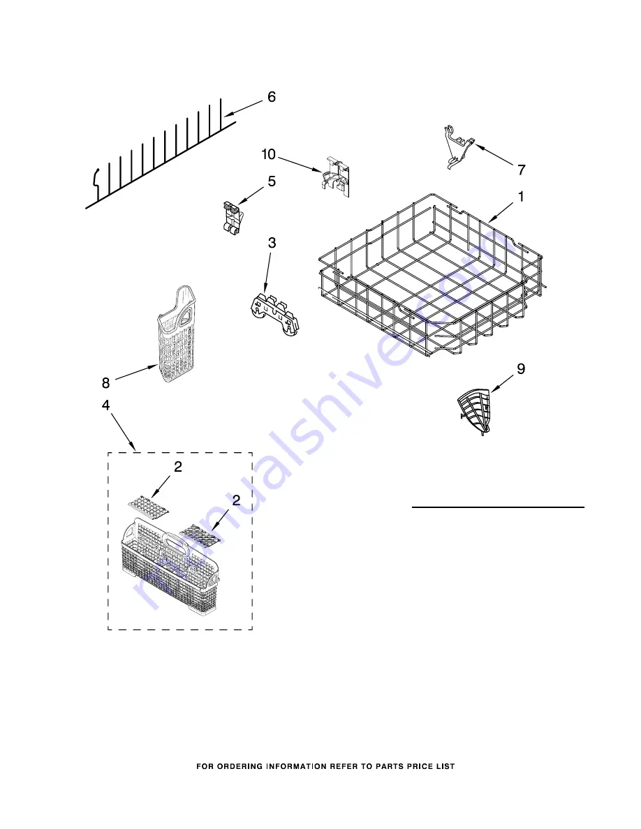 KitchenAid KUDS03FTPA - Dishwasher w/ 4 Cycles ESTAR Adj Racks Скачать руководство пользователя страница 14