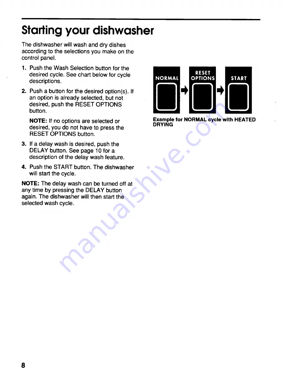 KitchenAid KUDS230B Use And Care Manual Download Page 8