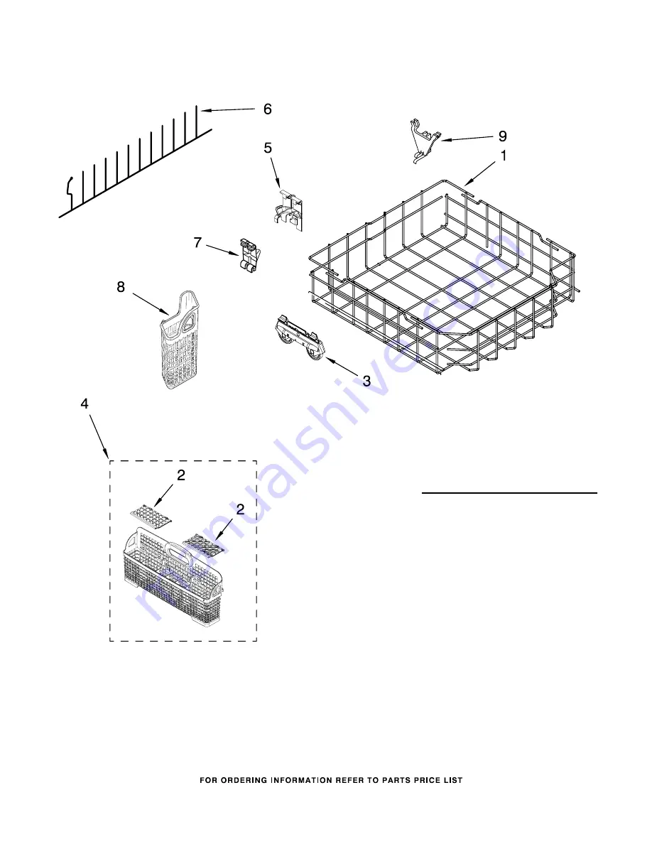 KitchenAid KUDS50FVPA - Fully Integrated Dishwasher Door And Panel Parts Download Page 13