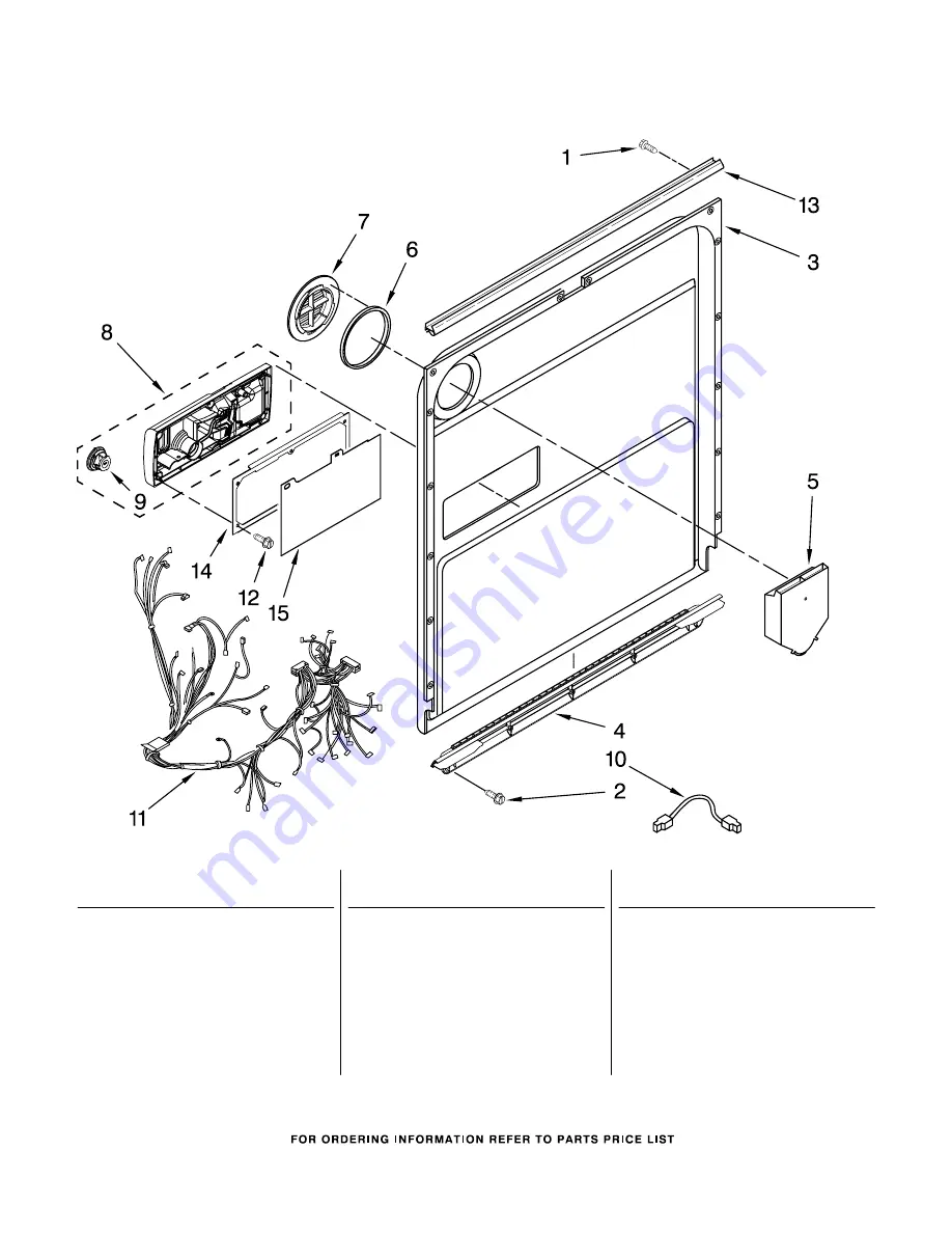 KitchenAid KUDT03FTBL - Dishwasher w/ 5 Cycles Arch II FINTG ProScrub Скачать руководство пользователя страница 3