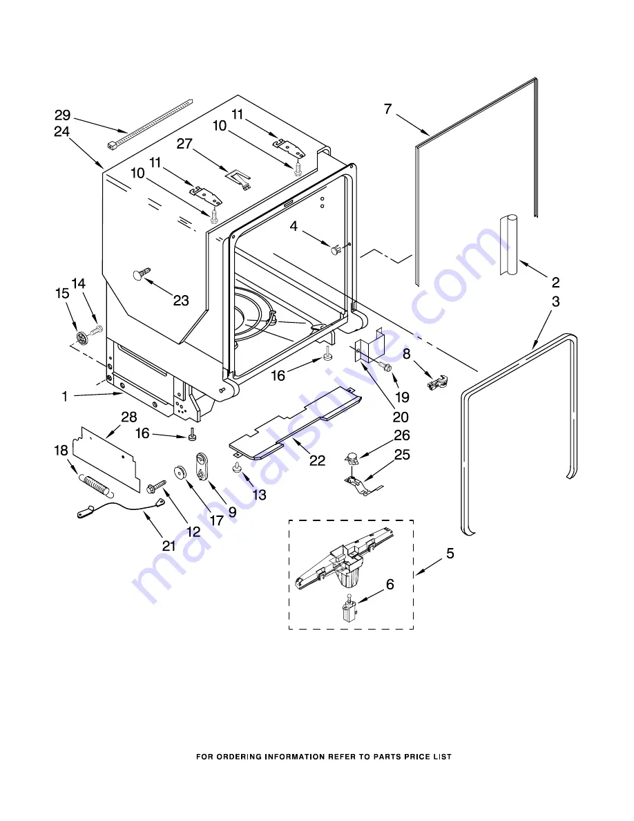 KitchenAid KUDT03FTBL0 Скачать руководство пользователя страница 7