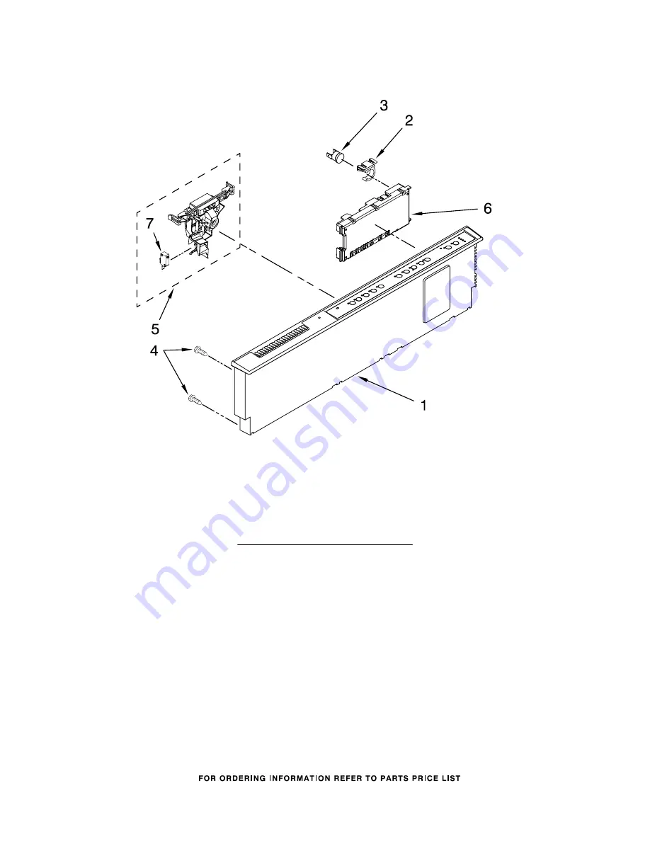 KitchenAid KUDT03FTBL2 Parts List Download Page 2