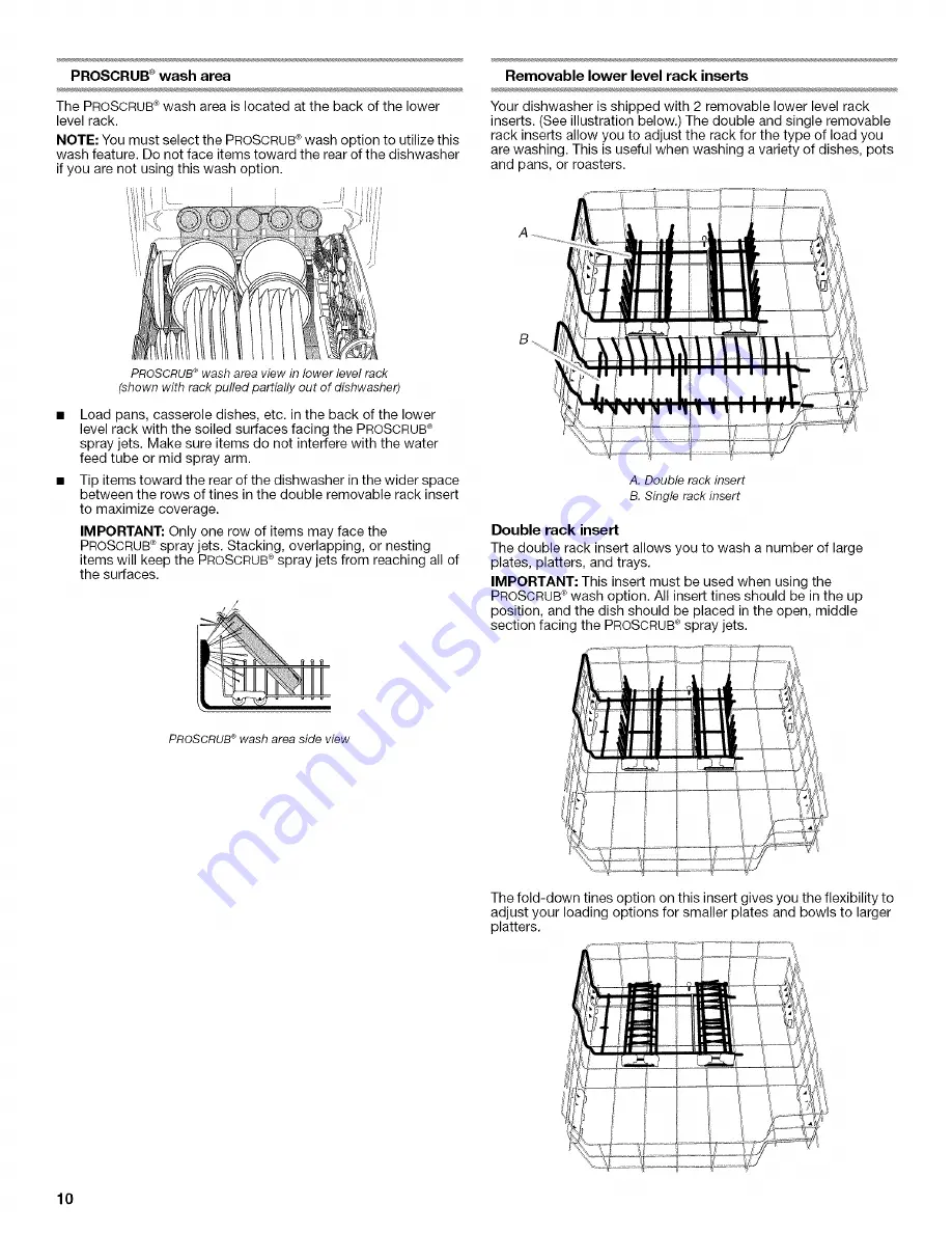 KitchenAid KUDU03FT Скачать руководство пользователя страница 10