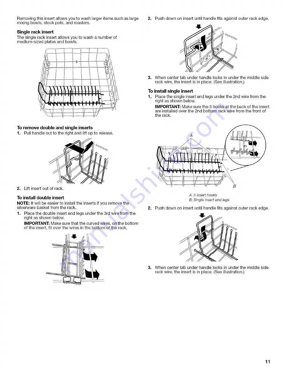 KitchenAid KUDU03FT Скачать руководство пользователя страница 11