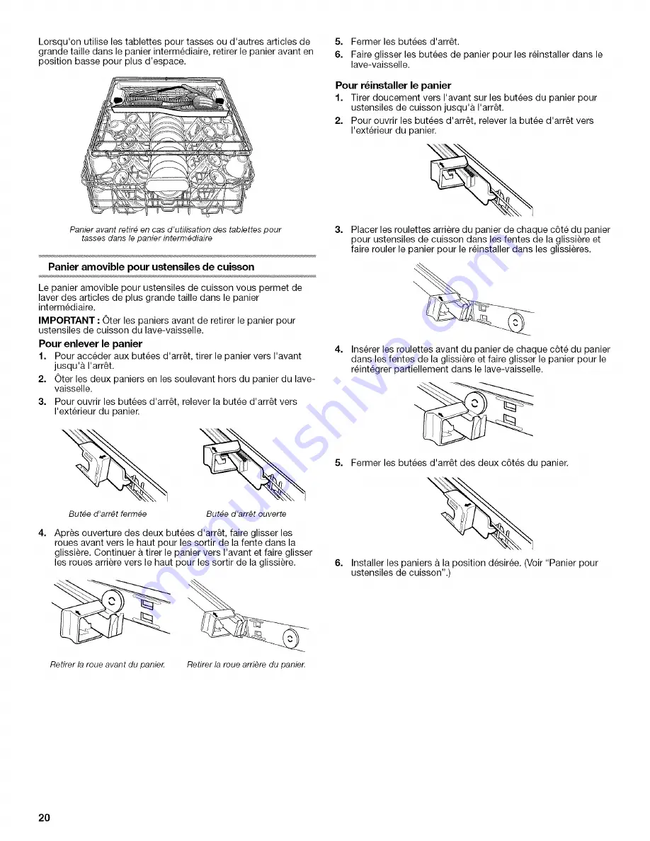 KitchenAid KUDU03FT Скачать руководство пользователя страница 20