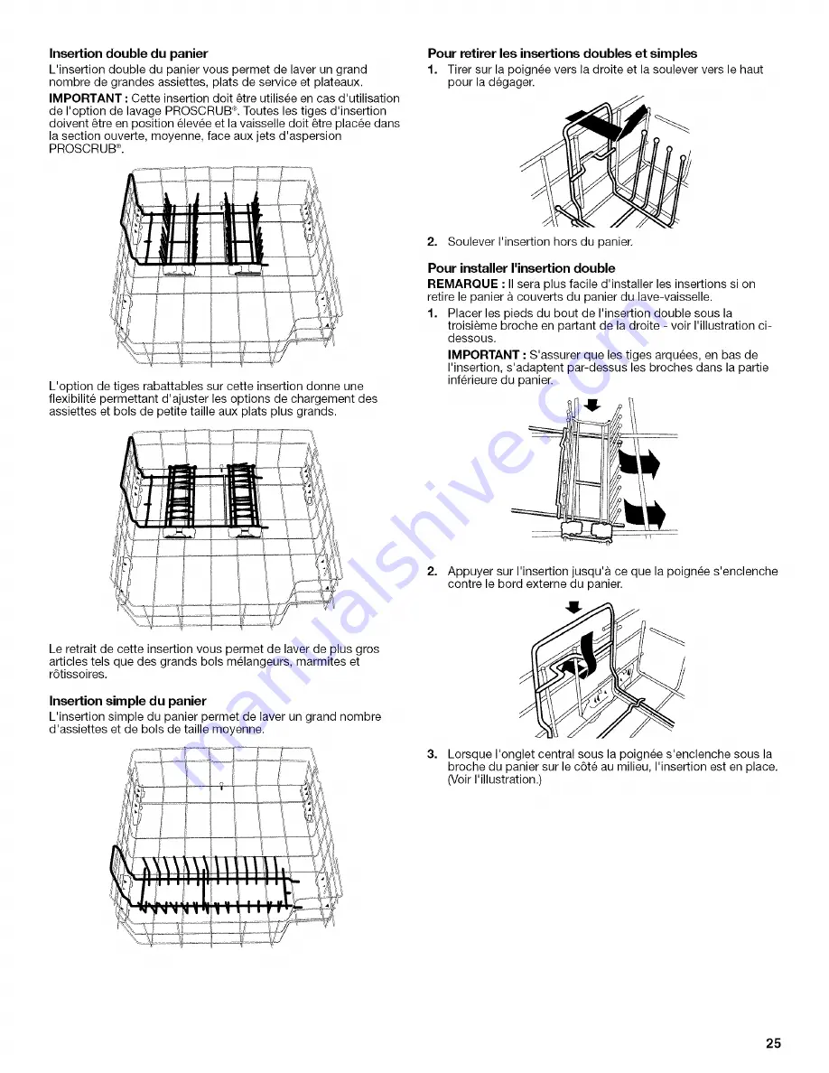 KitchenAid KUDU03FT Скачать руководство пользователя страница 25