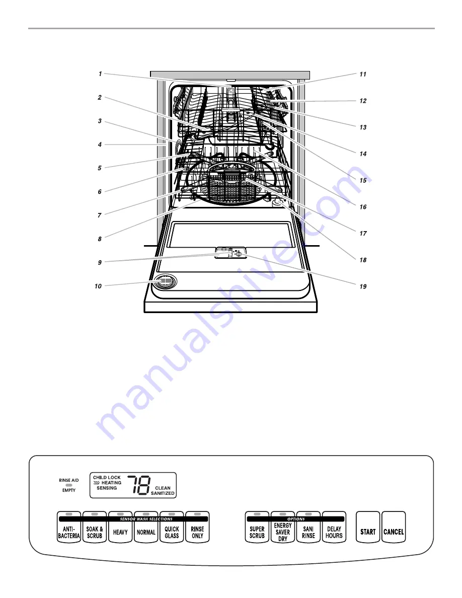 KitchenAid KUDV25SH Скачать руководство пользователя страница 5