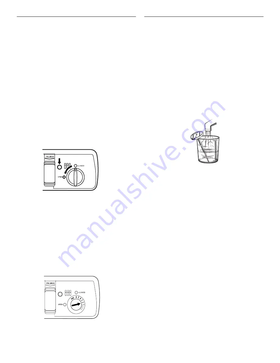 KitchenAid KUDV25SH Use & Care Manual Download Page 36