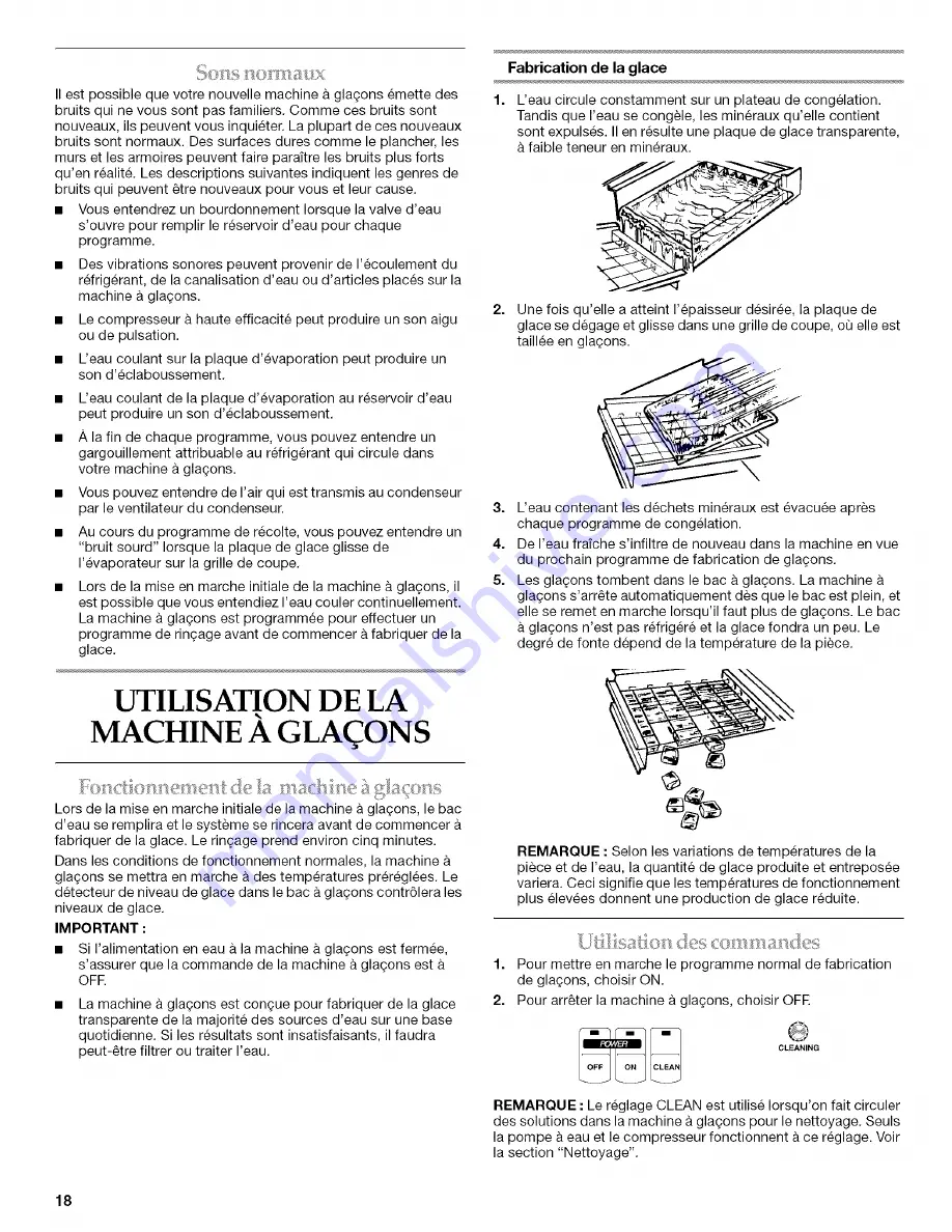 KitchenAid KUIA15PLLS2 Use & Care Manual Download Page 18