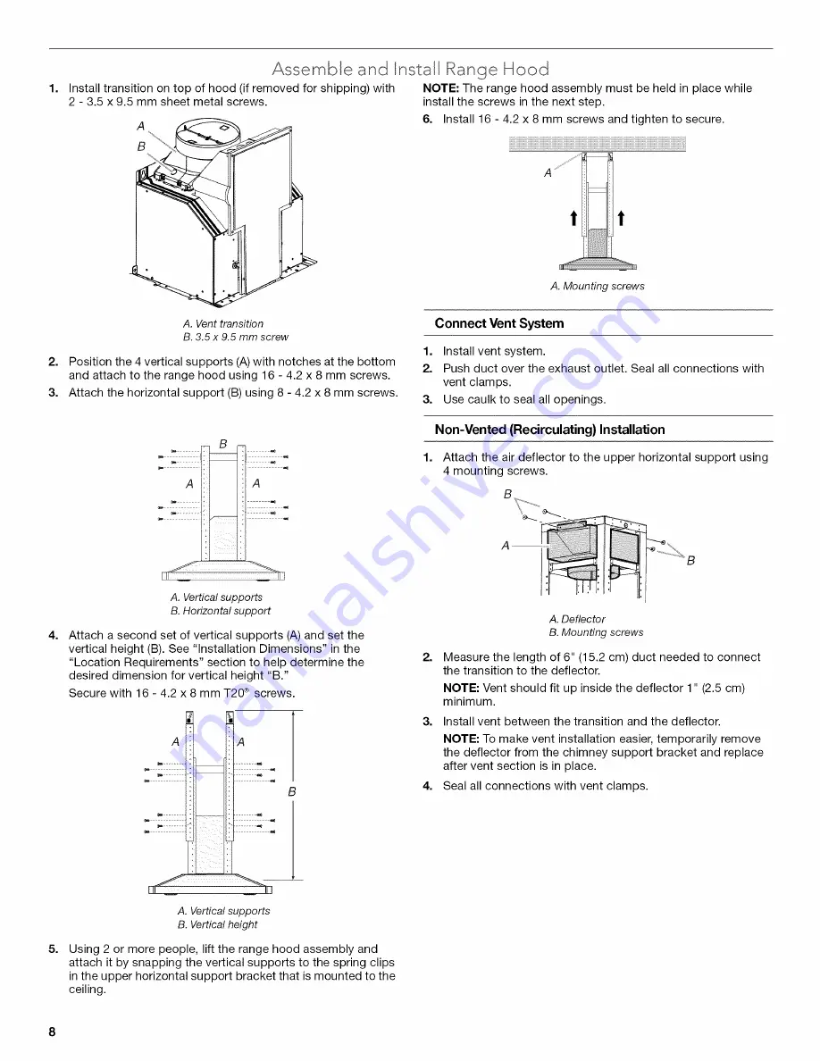 KitchenAid KVIB602DSS0 Installation Instructions And Use & Care Manual Download Page 8