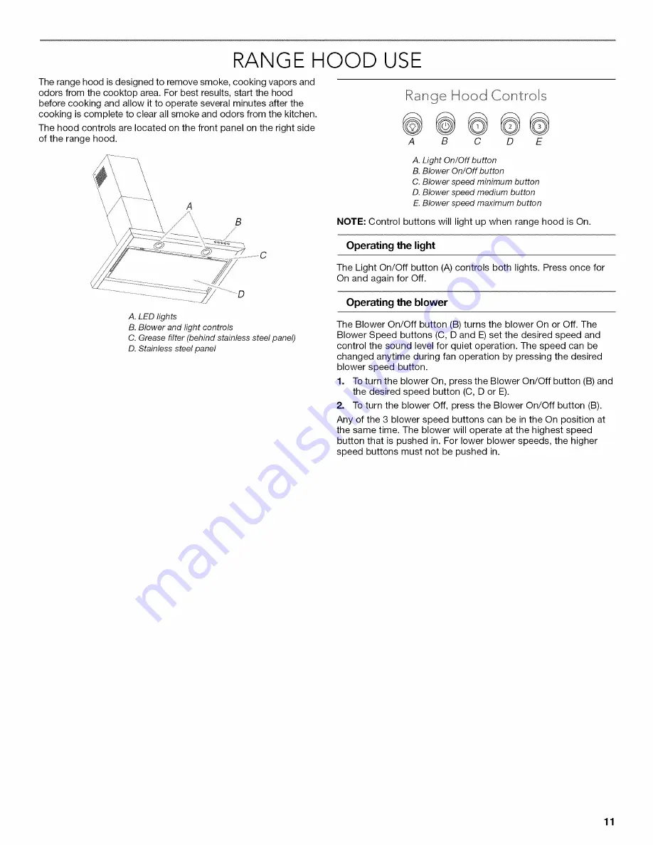 KitchenAid KVWB400DSS0 Installation Instructions And Use & Care Manual Download Page 11