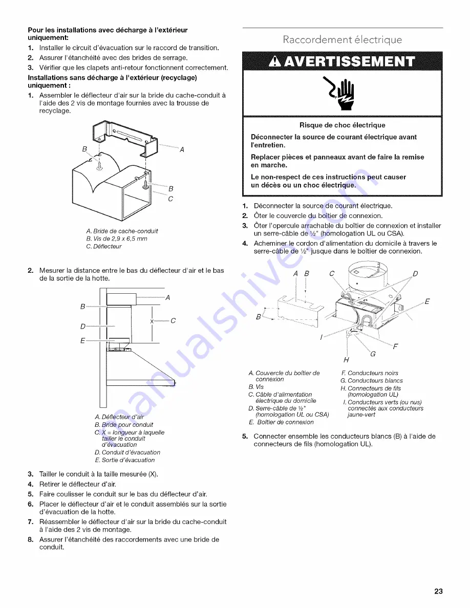 KitchenAid KVWB400DSS0 Installation Instructions And Use & Care Manual Download Page 23