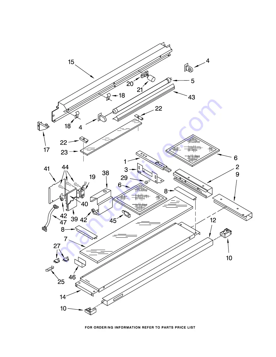 KitchenAid KWVU265YBA1 Parts List Download Page 3