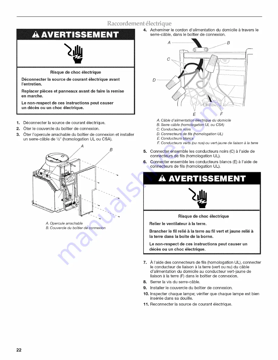 KitchenAid KXI2536YSS0 Скачать руководство пользователя страница 22