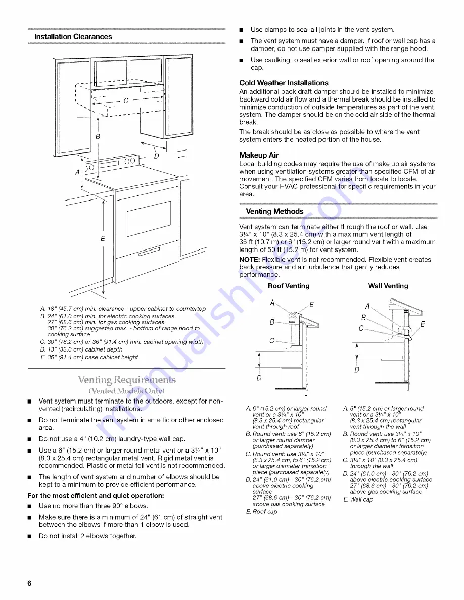 KitchenAid KXU4230YSS0 Installation Instructions And Use & Care Manual Download Page 6