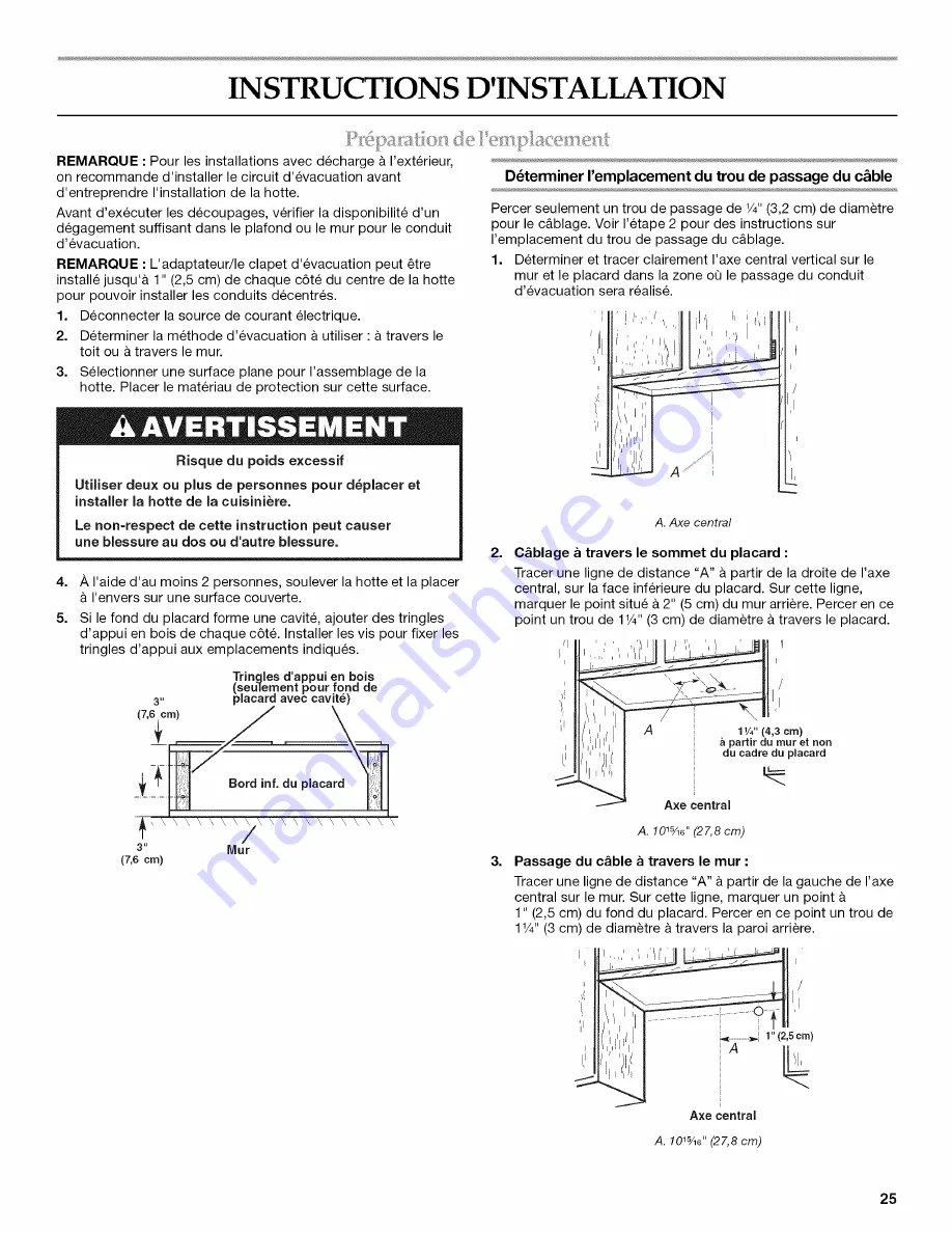 KitchenAid KXU4230YSS0 Installation Instructions And Use & Care Manual Download Page 25