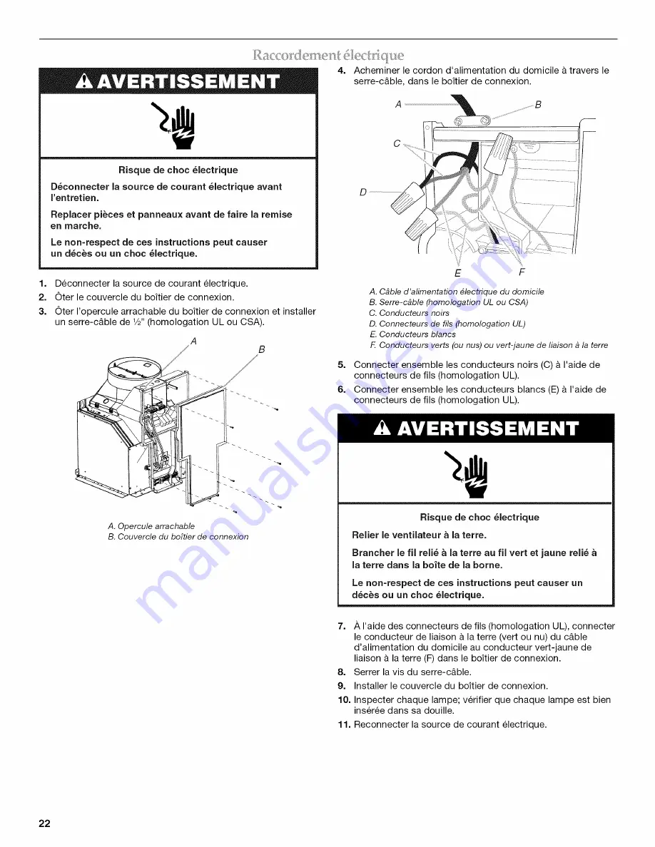 KitchenAid KXW4330YSS0 Installation Instructions And Use & Care Manual Download Page 22