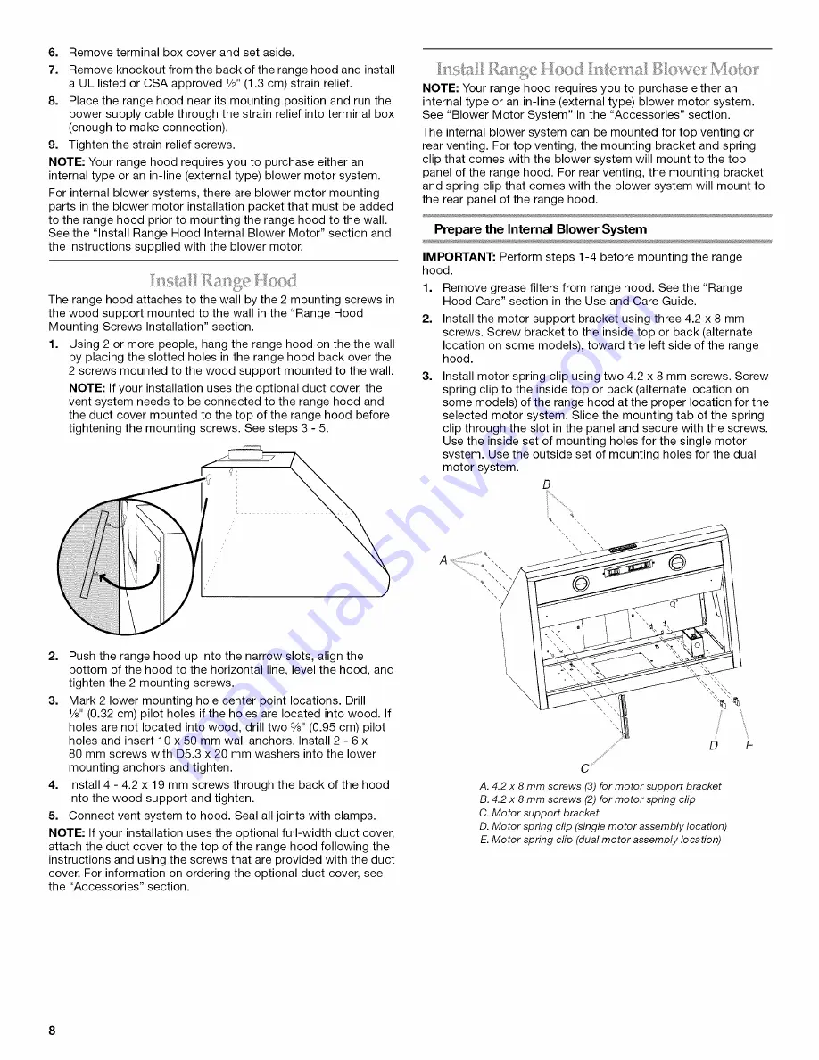 KitchenAid KXW8730YSS0 Скачать руководство пользователя страница 8