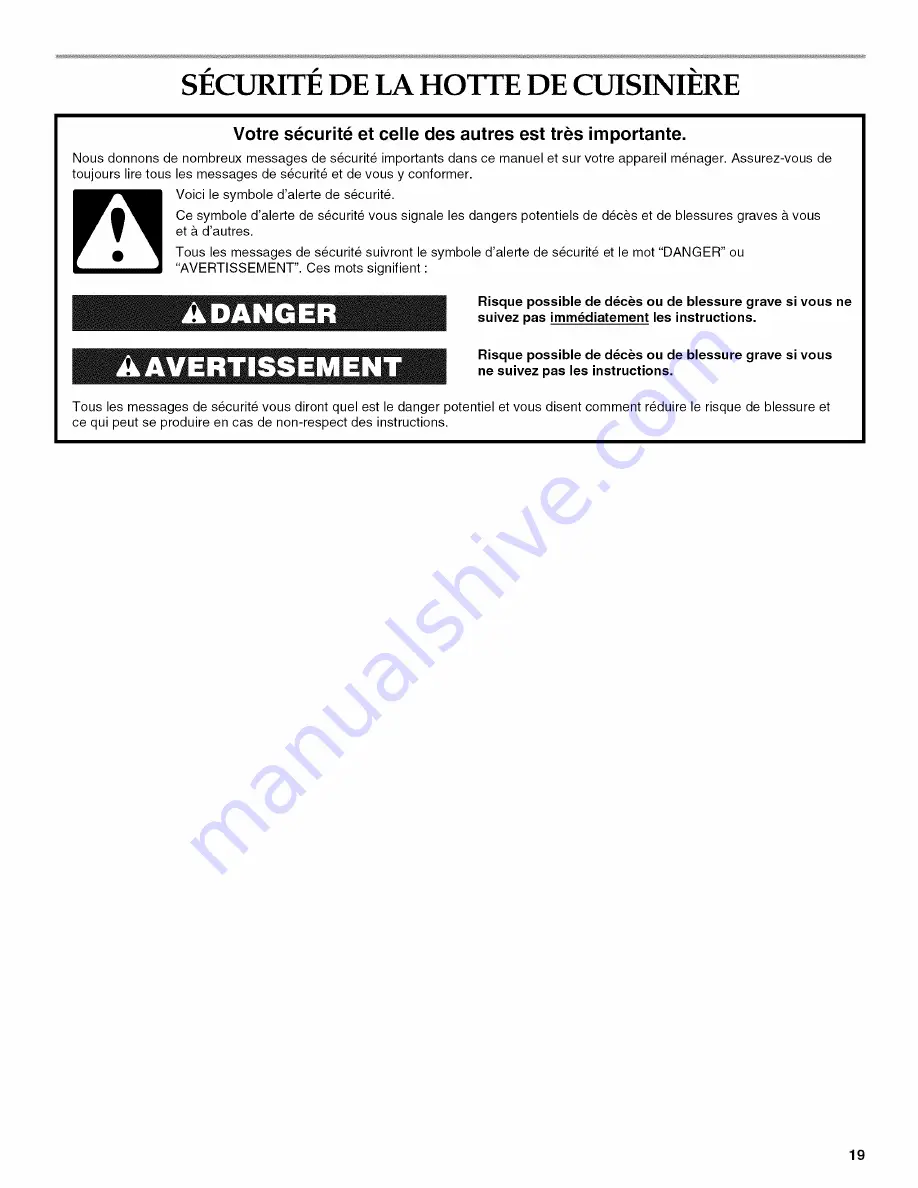 KitchenAid KXW8730YSS0 Installation Instructions And Use & Care Manual Download Page 19