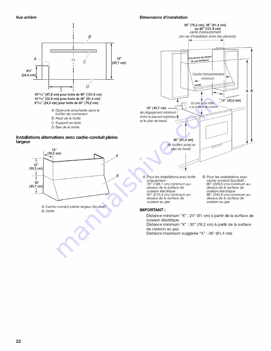 KitchenAid KXW8730YSS0 Скачать руководство пользователя страница 22