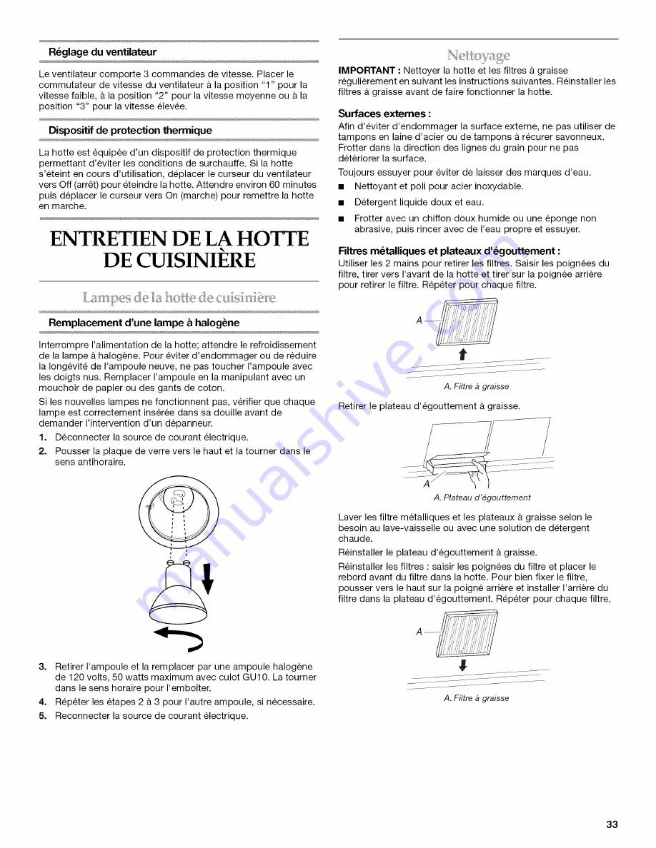 KitchenAid KXW8730YSS0 Скачать руководство пользователя страница 33