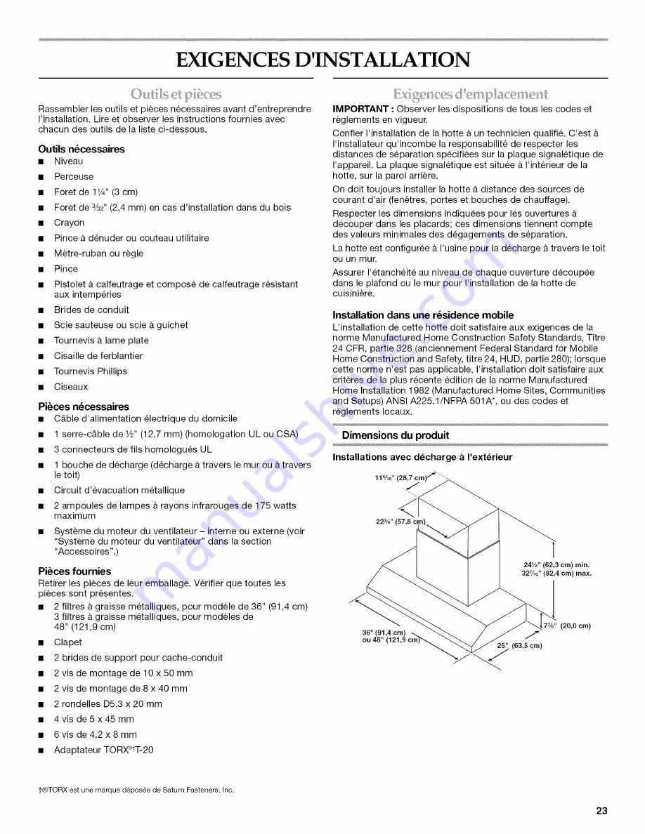 KitchenAid KXW9736YSS0 Скачать руководство пользователя страница 23