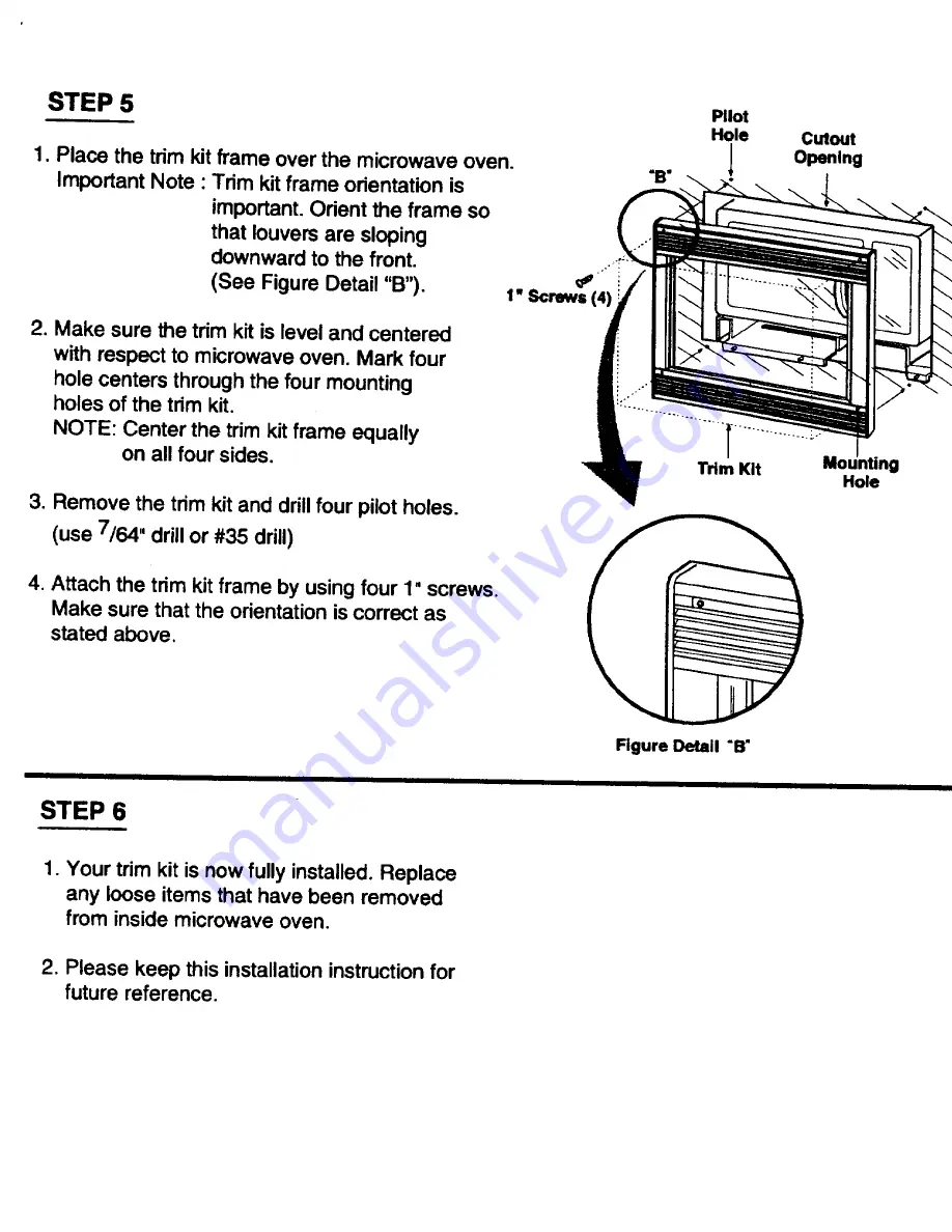 KitchenAid MK1157XJ Installation Instructions Download Page 4