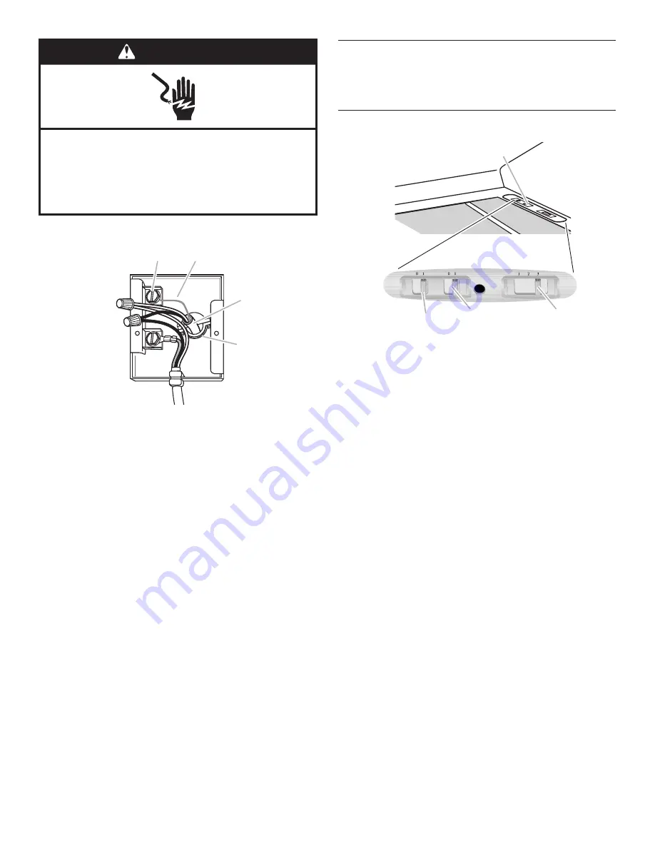 KitchenAid RANGE HOOD LINER with INTERNAL BLOWER Installation And Use Instructions Manual Download Page 9