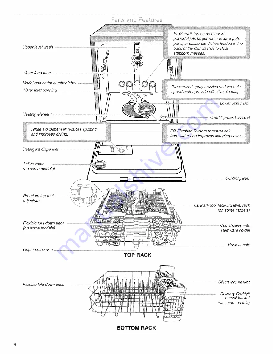 KitchenAid w10584053a Скачать руководство пользователя страница 4