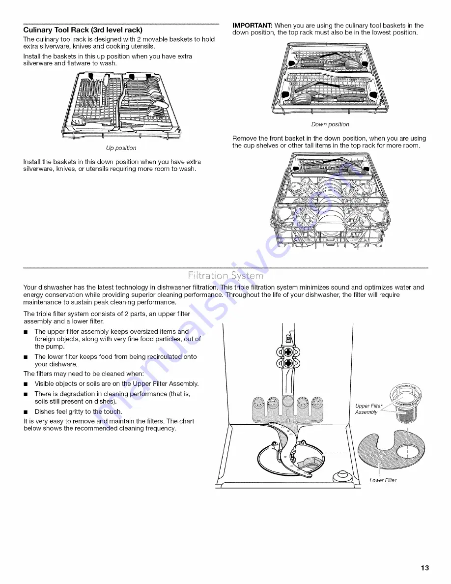 KitchenAid w10584053a Скачать руководство пользователя страница 13