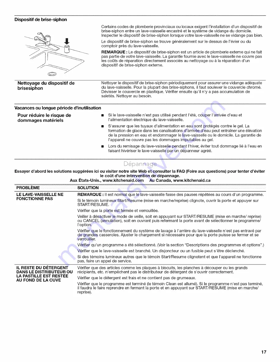 KitchenAid w10584053a Use Instructions Download Page 36