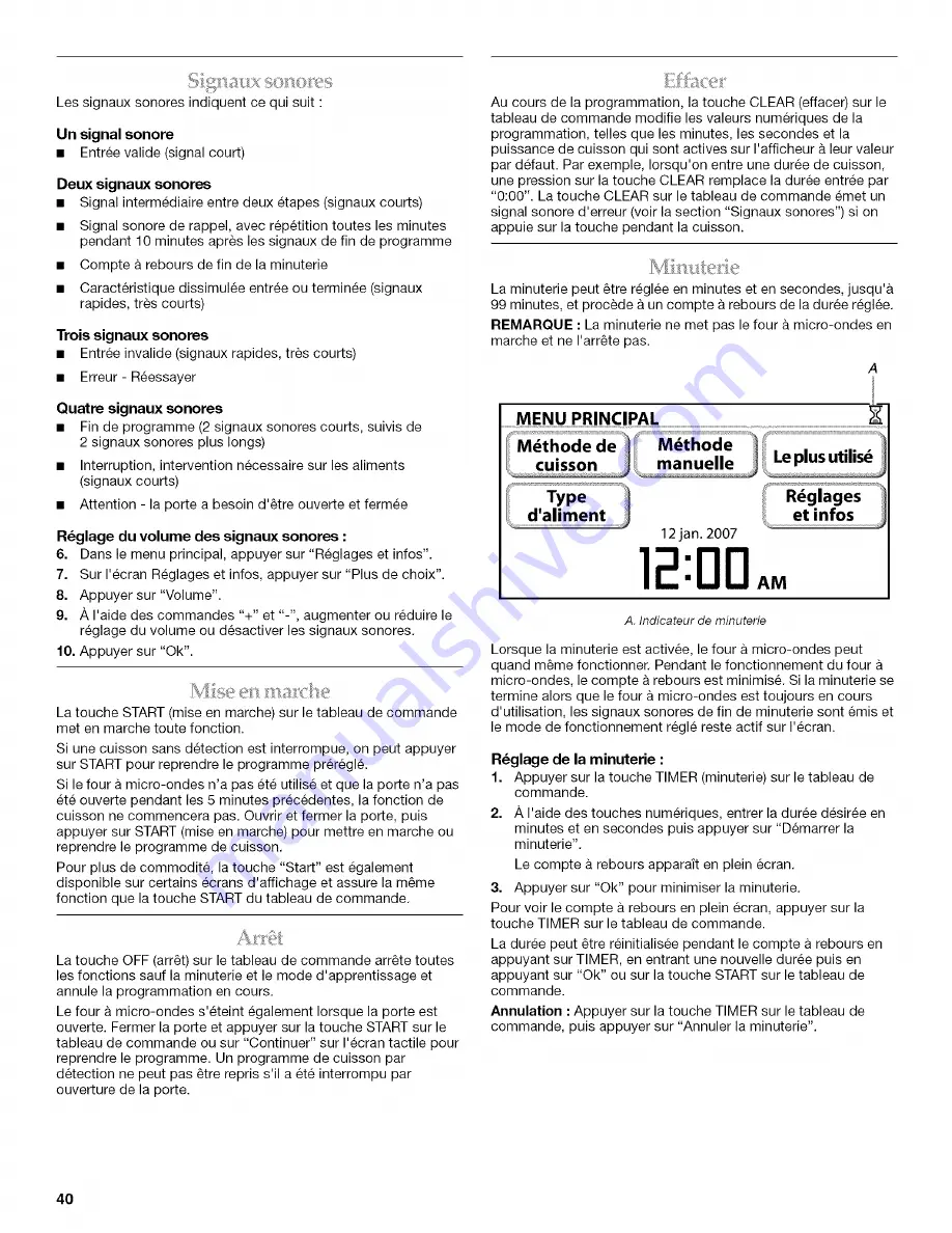 KitchenAid YKHMS2050S Use & Care Manual Download Page 40