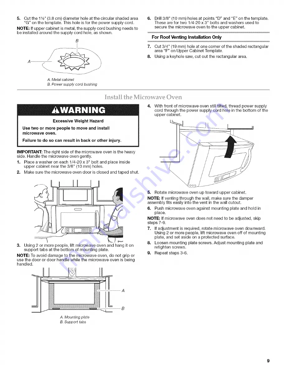 KitchenAid YKHMS2050SB0 Скачать руководство пользователя страница 9