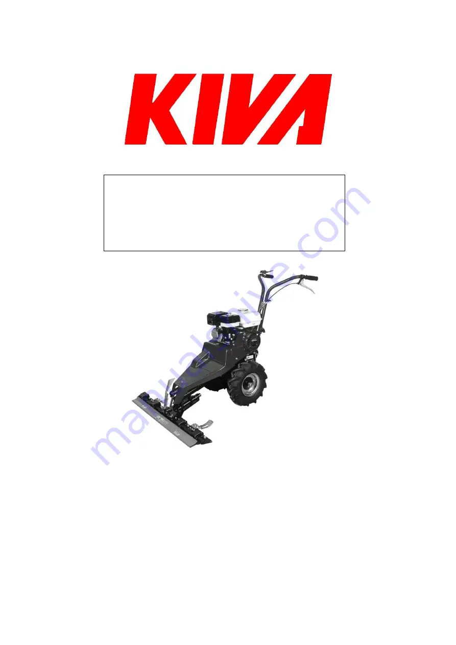 Kiva D3 87ESM User Instructions Download Page 1