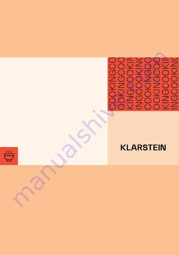 Klarstein 10026371 Manual Download Page 1