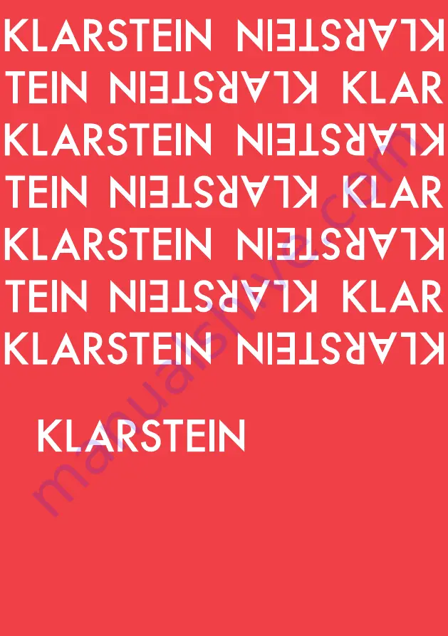 Klarstein 10033209 Скачать руководство пользователя страница 1