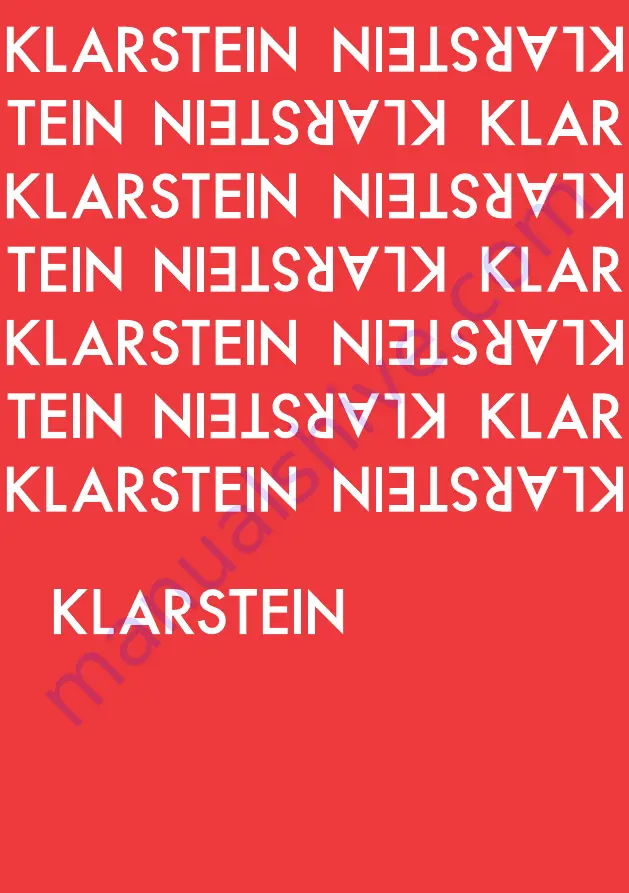 Klarstein 10034244 Manual Download Page 1