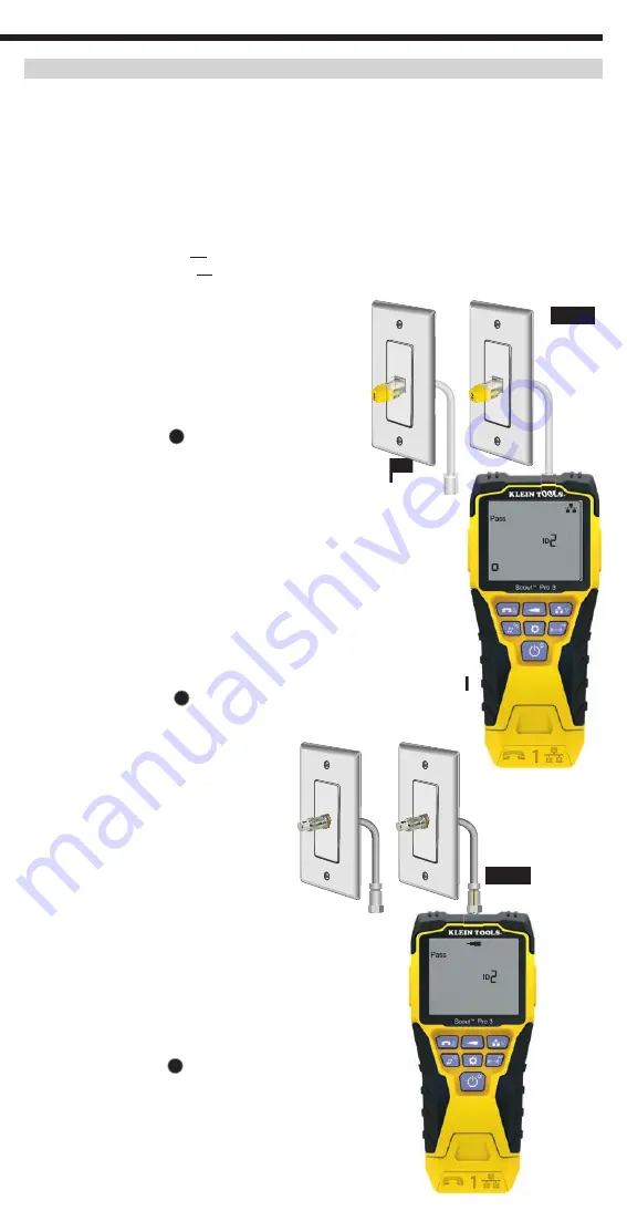 Klein Tools VDV Scout Pro 3 Instruction Manual Download Page 17