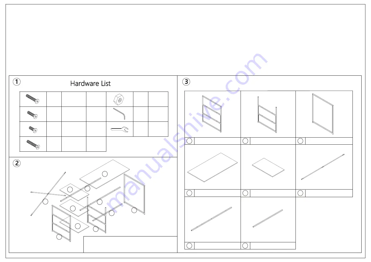 KMART SCANDI 43111312 Assembly Instructions Download Page 1