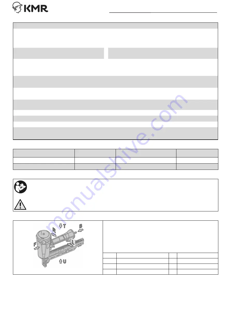 KMR 12000607 Additional Instructions Download Page 36