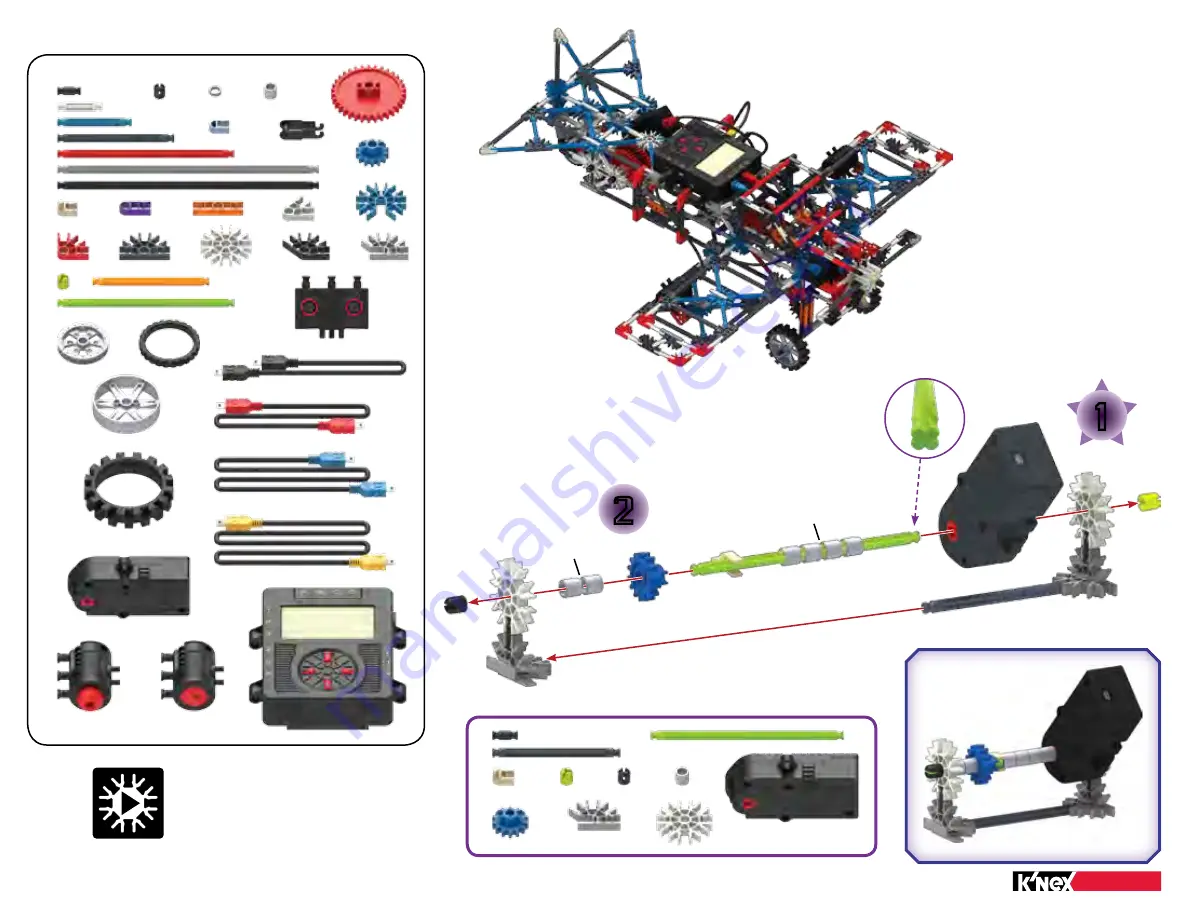 K'Nex Education 79100 Скачать руководство пользователя страница 1