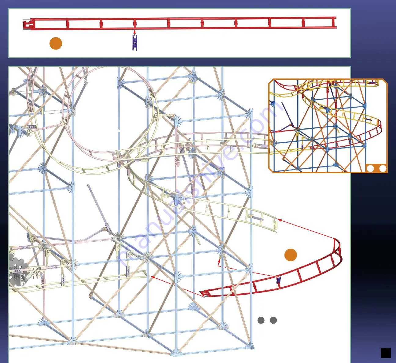 K'Nex Imagine-Build-Play HORNET SWARM DUELING COASTER Скачать руководство пользователя страница 33